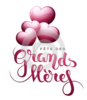 GrandmotherÃ¢â¬â¢s day in French : FÃÂªte des Grands-MÃÂ¨res photo